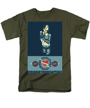 Rubino Rise She - Men's T-Shirt  (Regular Fit) Men's T-Shirt (Regular Fit) Pixels Military Green Small 