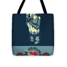 Rubino Rise She - Tote Bag Tote Bag Pixels 16" x 16"  