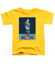 Rubino Rise She - Toddler T-Shirt Toddler T-Shirt Pixels Yellow Small 