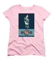 Rubino Rise She - Women's T-Shirt (Standard Fit) Women's T-Shirt (Standard Fit) Pixels Pink Small 