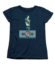 Rubino Rise She - Women's T-Shirt (Standard Fit) Women's T-Shirt (Standard Fit) Pixels Navy Small 