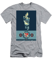 Rubino Rise She - Men's T-Shirt (Athletic Fit) Men's T-Shirt (Athletic Fit) Pixels Heather Small 