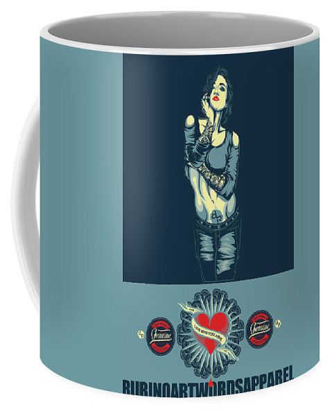 Rubino Rise She - Mug Mug Pixels Small (11 oz.)  