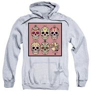 Rubino Rise Skull Mexico - Sweatshirt Sweatshirt Pixels Heather Small 