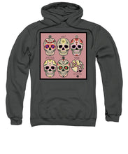 Rubino Rise Skull Mexico - Sweatshirt Sweatshirt Pixels Charcoal Small 