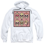 Rubino Rise Skull Mexico - Sweatshirt Sweatshirt Pixels White Small 