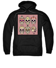 Rubino Rise Skull Mexico - Sweatshirt Sweatshirt Pixels Black Small 