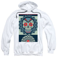 Rubino Rise Skull Reb Blue - Sweatshirt Sweatshirt Pixels White Small 