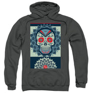 Rubino Rise Skull Reb Blue - Sweatshirt Sweatshirt Pixels Charcoal Small 