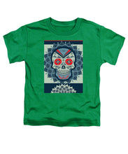 Rubino Rise Skull Reb Blue - Toddler T-Shirt Toddler T-Shirt Pixels Kelly Green Small 