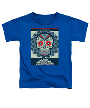 Rubino Rise Skull Reb Blue - Toddler T-Shirt Toddler T-Shirt Pixels Royal Small 
