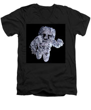 Rubino Rise Space - Men's V-Neck T-Shirt