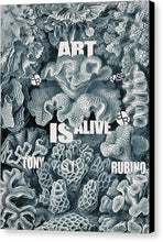 Rubino Rise Under Water - Canvas Print Canvas Print Pixels 6.000" x 8.000" Black Glossy