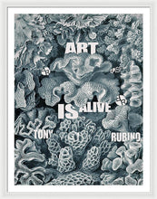 Rubino Rise Under Water - Framed Print Framed Print Pixels 36.000" x 48.000" White White