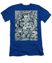 Rubino Rise Under Water - Men's T-Shirt (Athletic Fit) Men's T-Shirt (Athletic Fit) Pixels Royal Small 