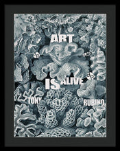 Rubino Rise Under Water - Framed Print Framed Print Pixels 18.000" x 24.000" Black Black