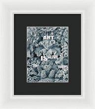 Rubino Rise Under Water - Framed Print Framed Print Pixels 6.000" x 8.000" White Black