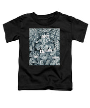 Rubino Rise Under Water - Toddler T-Shirt Toddler T-Shirt Pixels Black Small 