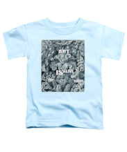 Rubino Rise Under Water - Toddler T-Shirt Toddler T-Shirt Pixels Light Blue Small 