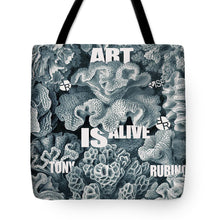 Rubino Rise Under Water - Tote Bag Tote Bag Pixels 18" x 18"  
