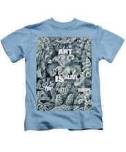 Rubino Rise Under Water - Kids T-Shirt Kids T-Shirt Pixels Carolina Blue Small 