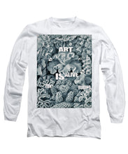 Rubino Rise Under Water - Long Sleeve T-Shirt Long Sleeve T-Shirt Pixels White Small 
