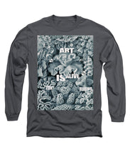 Rubino Rise Under Water - Long Sleeve T-Shirt Long Sleeve T-Shirt Pixels Charcoal Small 