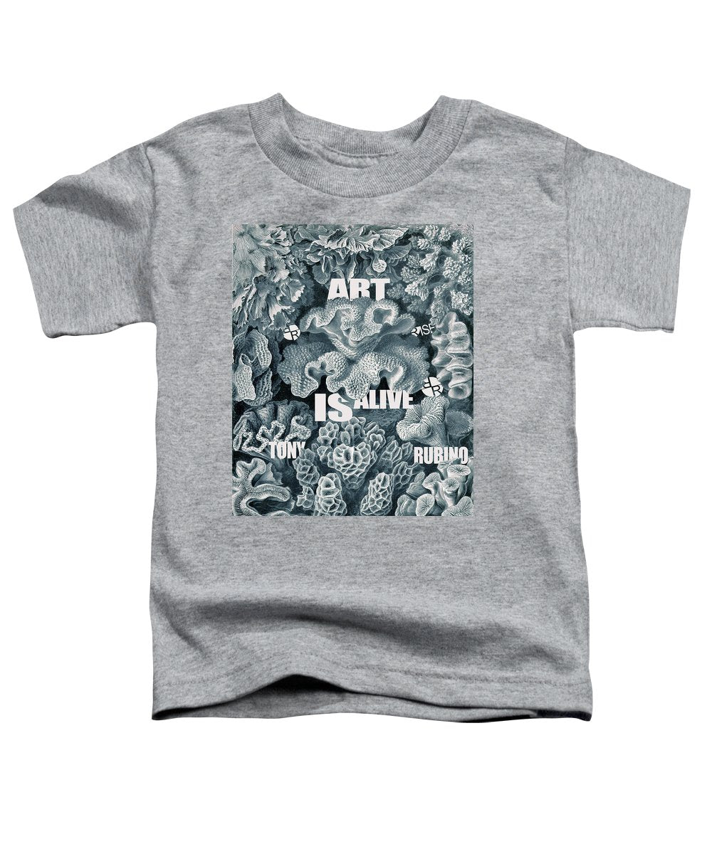Rubino Rise Under Water - Toddler T-Shirt Toddler T-Shirt Pixels Heather Small 
