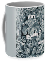 Rubino Rise Under Water - Mug Mug Pixels Large (15 oz.)  