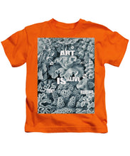 Rubino Rise Under Water - Kids T-Shirt Kids T-Shirt Pixels Orange Small 