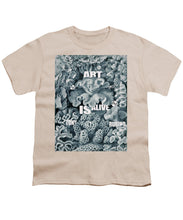 Rubino Rise Under Water - Youth T-Shirt Youth T-Shirt Pixels Cream Small 