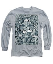 Rubino Rise Under Water - Long Sleeve T-Shirt Long Sleeve T-Shirt Pixels Heather Small 