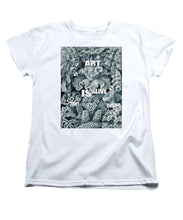 Rubino Rise Under Water - Women's T-Shirt (Standard Fit) Women's T-Shirt (Standard Fit) Pixels White Small 