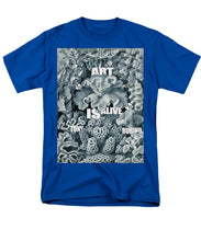 Rubino Rise Under Water - Men's T-Shirt  (Regular Fit) Men's T-Shirt (Regular Fit) Pixels Royal Small 