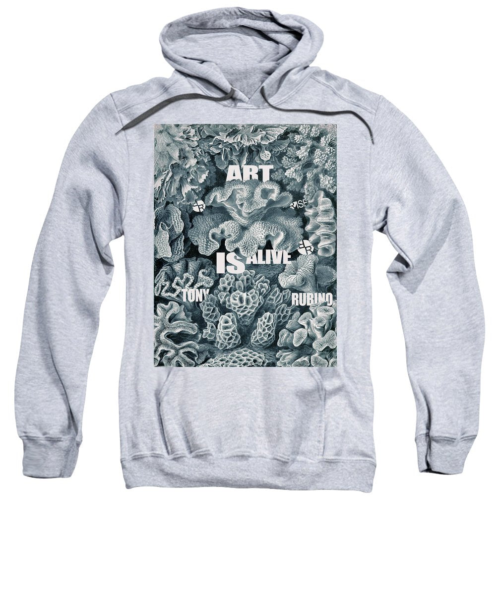 Rubino Rise Under Water - Sweatshirt Sweatshirt Pixels Heather Small 