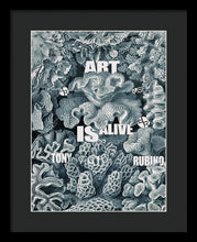 Rubino Rise Under Water - Framed Print Framed Print Pixels 12.000" x 16.000" Black Black