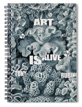 Rubino Rise Under Water - Spiral Notebook Spiral Notebook Pixels 6" x 8"  