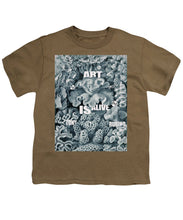 Rubino Rise Under Water - Youth T-Shirt Youth T-Shirt Pixels Safari Green Small 