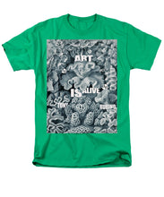 Rubino Rise Under Water - Men's T-Shirt  (Regular Fit) Men's T-Shirt (Regular Fit) Pixels Kelly Green Small 