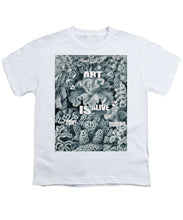 Rubino Rise Under Water - Youth T-Shirt Youth T-Shirt Pixels White Small 
