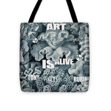 Rubino Rise Under Water - Tote Bag Tote Bag Pixels 16" x 16"  