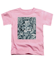 Rubino Rise Under Water - Toddler T-Shirt Toddler T-Shirt Pixels Pink Small 