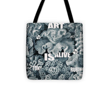 Rubino Rise Under Water - Tote Bag Tote Bag Pixels 13" x 13"  