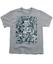 Rubino Rise Under Water - Youth T-Shirt Youth T-Shirt Pixels Heather Small 