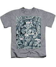 Rubino Rise Under Water - Kids T-Shirt Kids T-Shirt Pixels Heather Small 