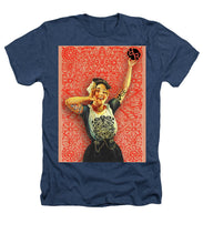 Rubino Rise Woman - Heathers T-Shirt Heathers T-Shirt Pixels Navy Small 
