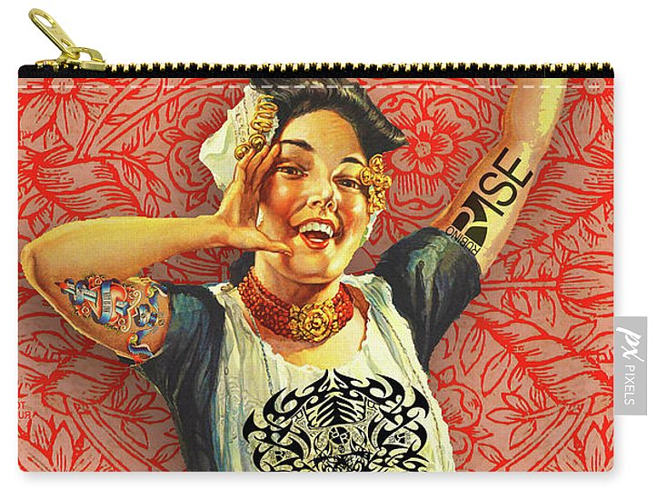 Rubino Rise Woman - Carry-All Pouch Carry-All Pouch Pixels Small (6