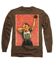 Rubino Rise Woman - Long Sleeve T-Shirt Long Sleeve T-Shirt Pixels Coffee Small 