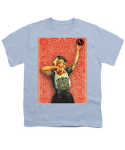 Rubino Rise Woman - Youth T-Shirt Youth T-Shirt Pixels Light Blue Small 