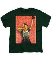 Rubino Rise Woman - Youth T-Shirt Youth T-Shirt Pixels Hunter Green Small 